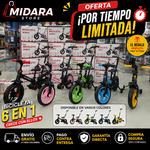 Bicicleta Infantil JMMD 6 en 1
